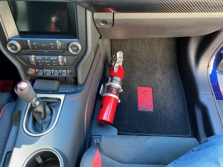 Shelby GT350 & GT500, Mustang S550 Fire Extinguisher Mount Kit LIMITED